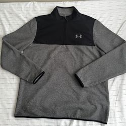 Under Armour 1/4 Zip Fleece Pullover Jacket Size Men’s L