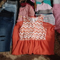 Very Nice Cute Girls  Size 10/12. 16 Pieces Clothes Bundle 