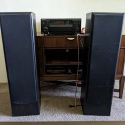 Pioneer Receiver and Dynalab Speakers