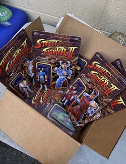 Street Fighter II Action Figure’s