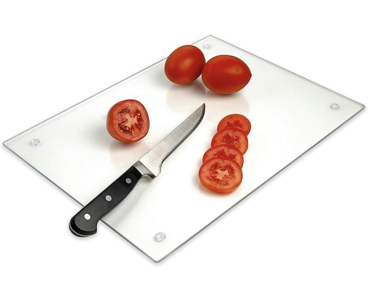 Tempered Glass Cutting Board Scratch/Heat/Shatter Resistant XL 16x20" 3154