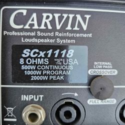 Carvin, Crossover Network 