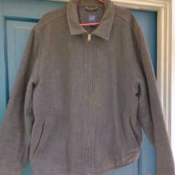 GAP Wool Jacket Men's XL Zippered Front*20.00*