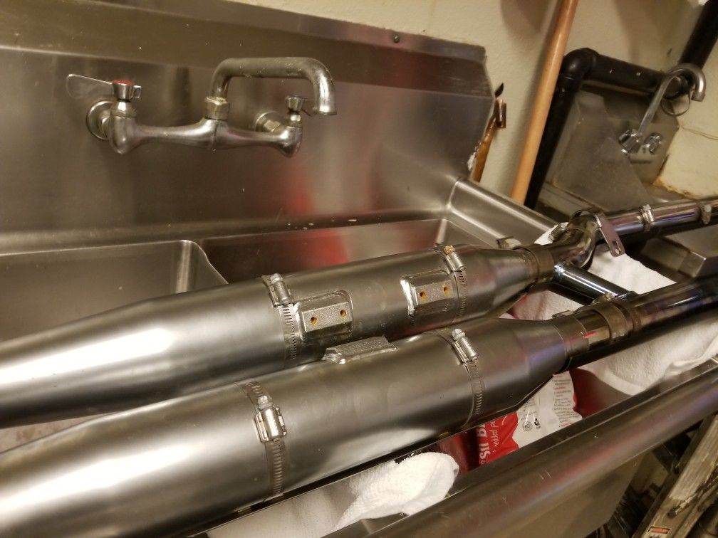 Harley Davidson exhaust muffler