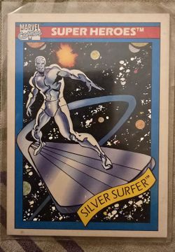 1990 Silver Surfer Superheroes Card