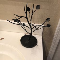 Jewelry Holder Tree - Black