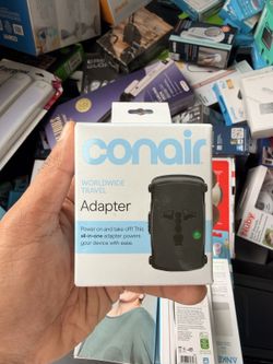 Conair Worldwide Travel Adapter, Open Box, Brand New