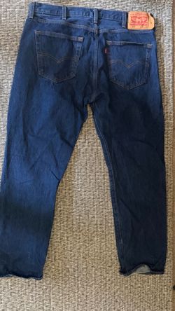 Dark blue 501s Levi’s