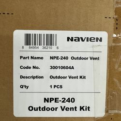 Navien NPE-210A-NG tankless water heater unit