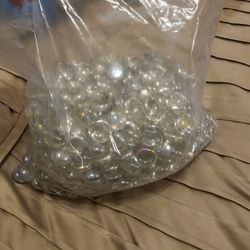 Half Gallon Of Clear Beads