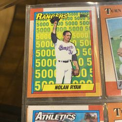 Nolan Ryan Tops Card Number 5