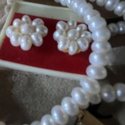 14 k Gold With Pearl