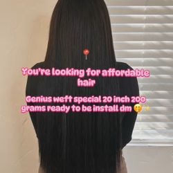 Weft Hair Extensions 