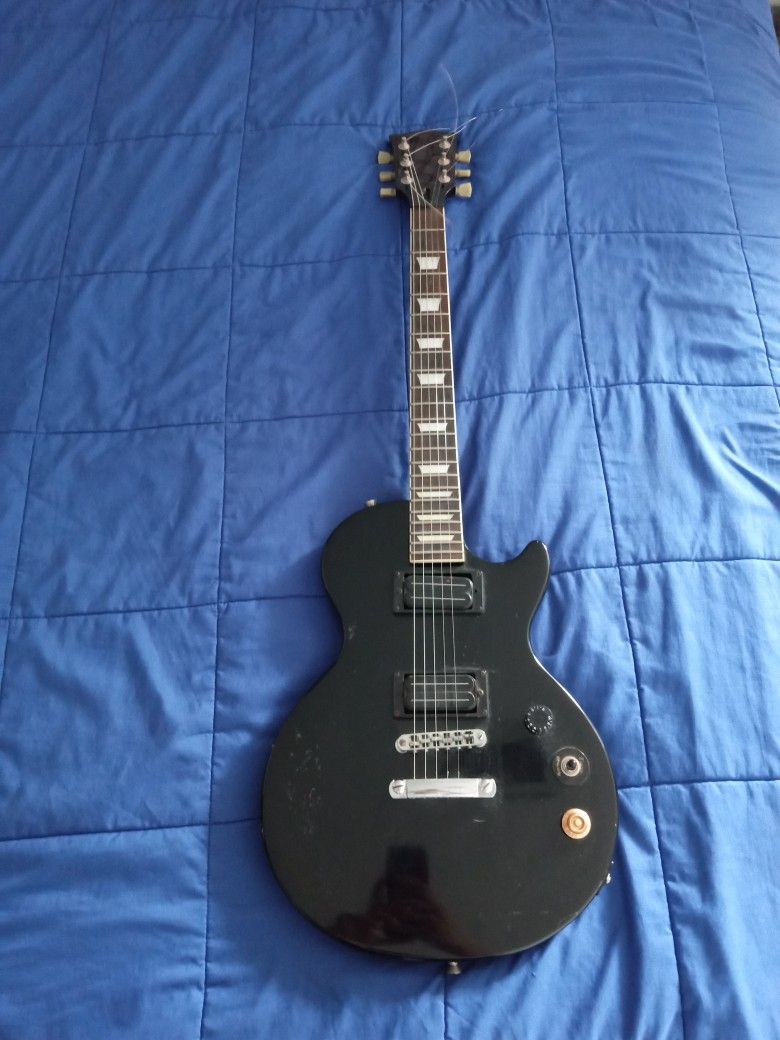 Black Les Paul Epiphone
