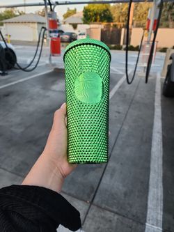Green Studded Cup