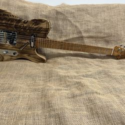 Jacobs Tele Barncaster 200 Year Old Wood Electric Guitar 