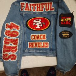 Custom Team Jean Jacket