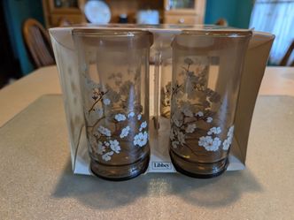 Libbey Vintage Glasses NIB set of 4