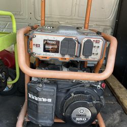 Generator 6800 Watts Ridgid With Yamaha Engine 
