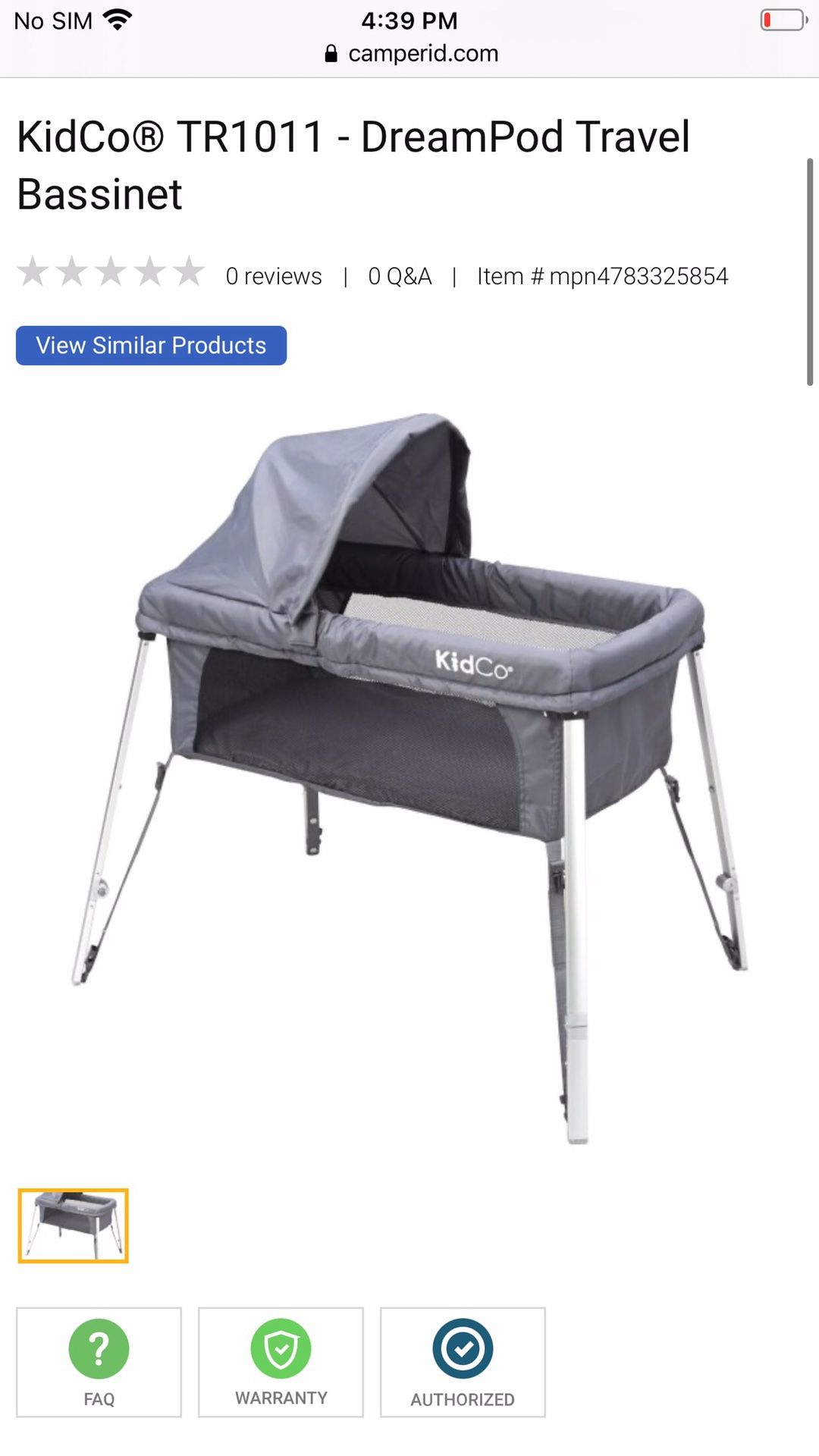 Baby Traveling Bassinet