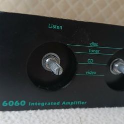 CREEK 6060 Integrated Amplifier - Fully Functional!!  ◇(Yes, I have the knobs)◇