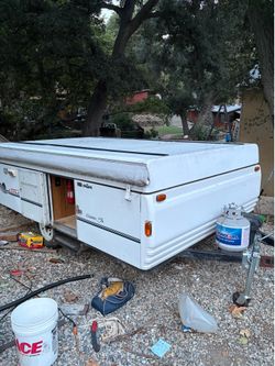 Tent trailer.