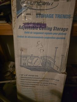 NIB Garage Overhead Storage Rack