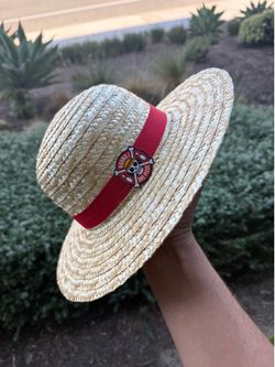 Round 1 Exclusive - One Piece Luffy straw hat.  "ONE PIECE x ROUND1 2026"