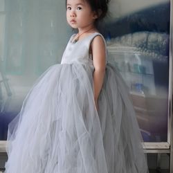 baby girl kids luxury dress Special Occasion Tulle Gown