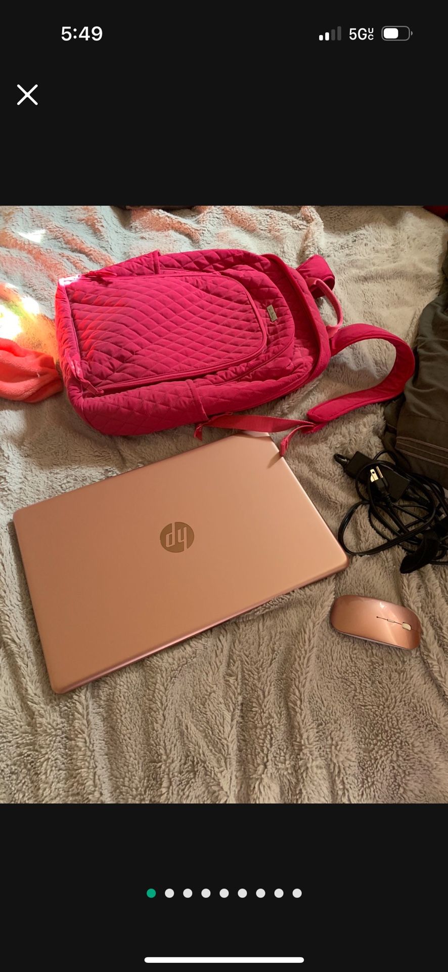 Rose Gold Touchscreen Laptop Never Used 