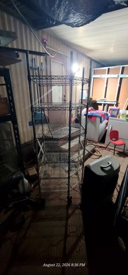 6-Tier Metal Wire Shelving Rack