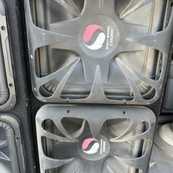 Kicker Solobaric 15 Inch Subwoofers 