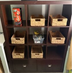Cube shelf- 45” L x 15 1/2” W x 59”H