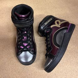 plum purple shoes boots size 6