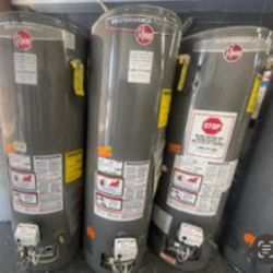 New Water Heater Rheem 