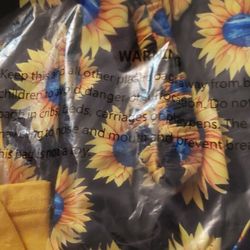 Toddler girl lotus leaf sleeve top long-sleeved dress sunflower sling skirt headband set 3-piece autumn and winter floral skirt (yellow, 18-24months)
