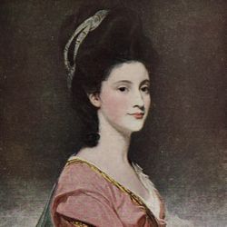 MISS RAMUS English Artist George Romney Fine Art Print 1900’s Vintage Original Antique London England Printed Artist Collectible PAINTER