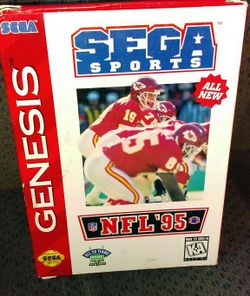 Sega Genesis NFL 95