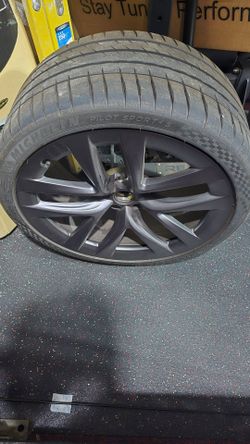 Tesla 21" Arachnid Wheels with New Tires
