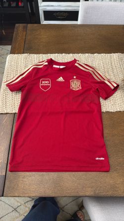 Boys Spain soccer jersey
