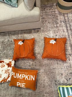 Fall Decor Bundle – Pillows, Throws, Towels & 2x6 Washable Runner – $50