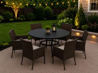 New in box patio table set