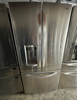 LG 3-Door French Door Refrigerator Stainless Steel