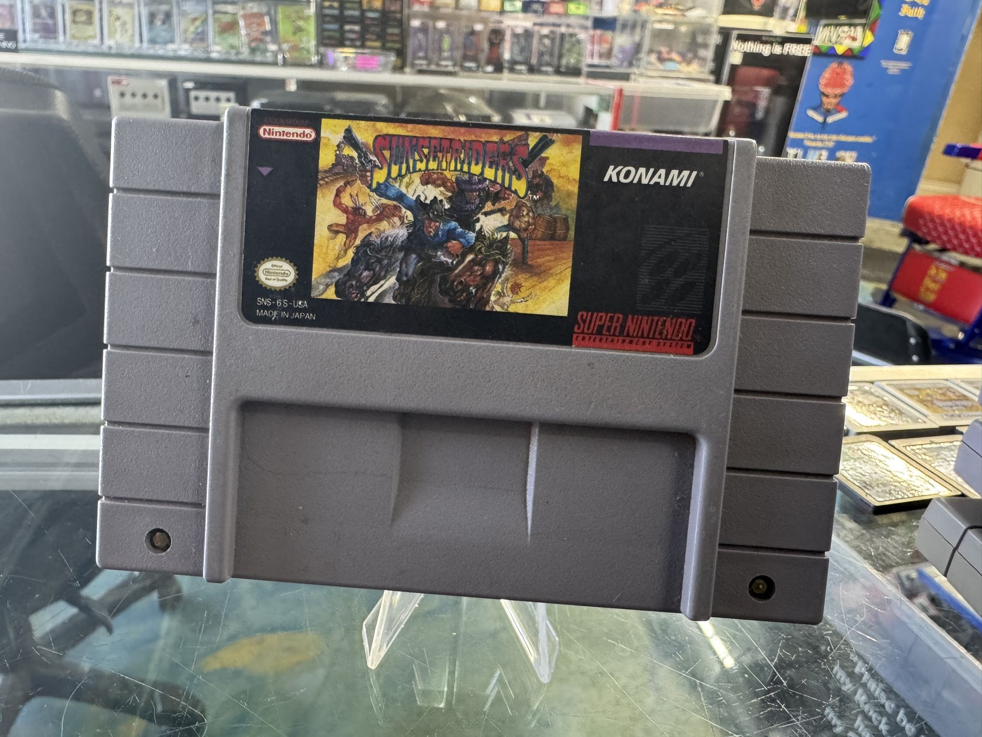 Sunset Riders - SNES OEM Authentic - FREE SHIPPING