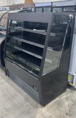 🧊 New Polarman 36" Vertical Black Air Curtain Merchandiser Commercial CoolerNSF ETL