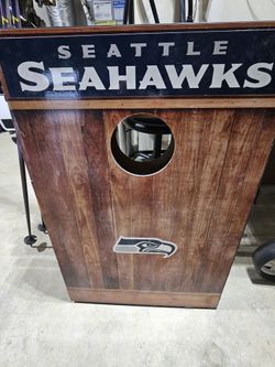 Seahawks Cornhole Game