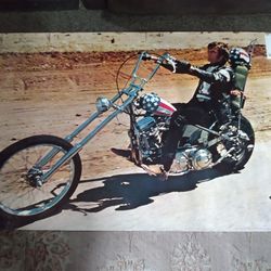Easy Rider Colored Print