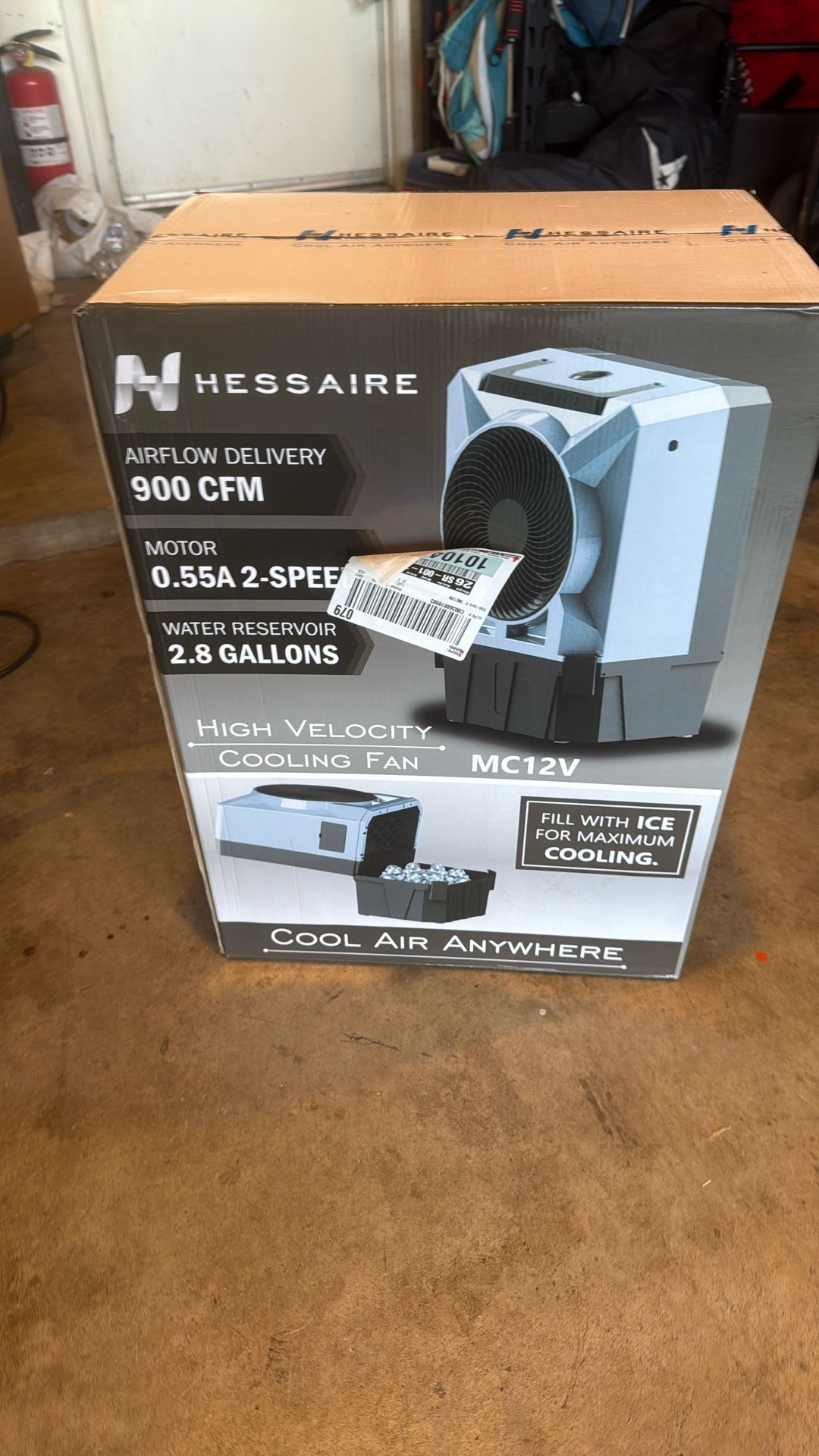 Mini swamp cooler