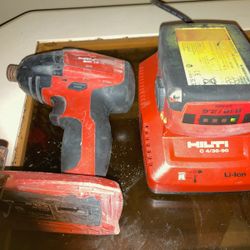 Cordless Hilti Impact Drill With one Battery and Charger 