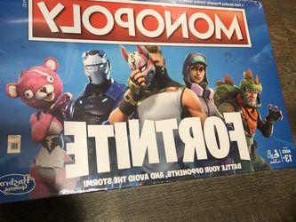Monopoly: Fortnite Edition Board Game Inspired by Fortnite Video Game Ages 13 and Up
